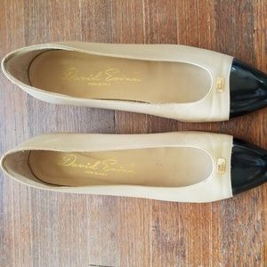 David Evins, low heel